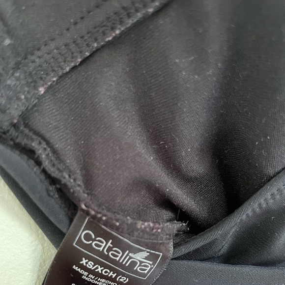 Catalina Black Halter Tankini Top | Size XS - Picture 2 of 2